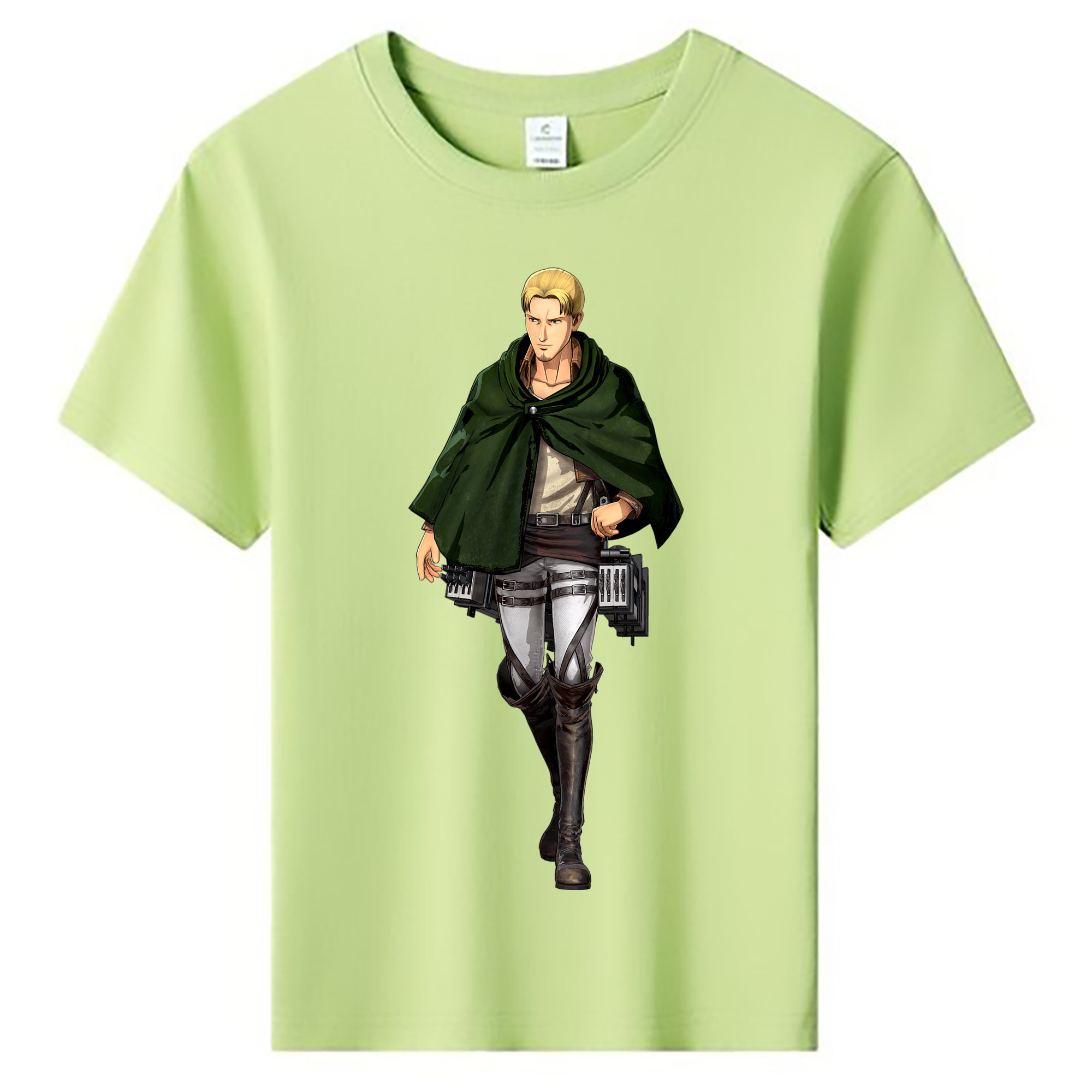 （画像用） 進撃の巨人 Attack on Titan 綿100％キッズTシャツ（フロントプリント）
